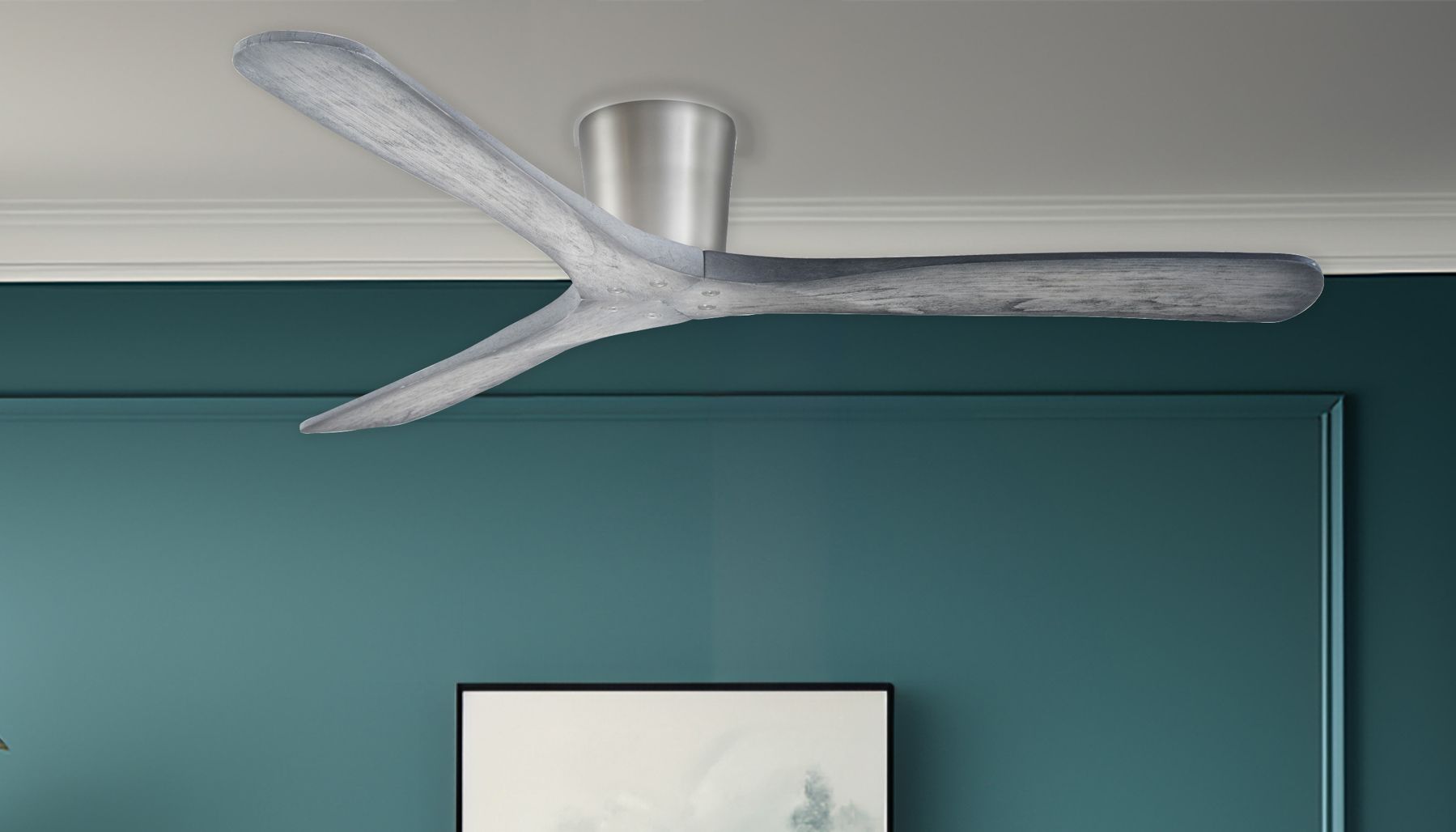 Image 7 Minka Aire Avtur 60-inch LED Brushed Steel Indoor Ceiling Fan more views