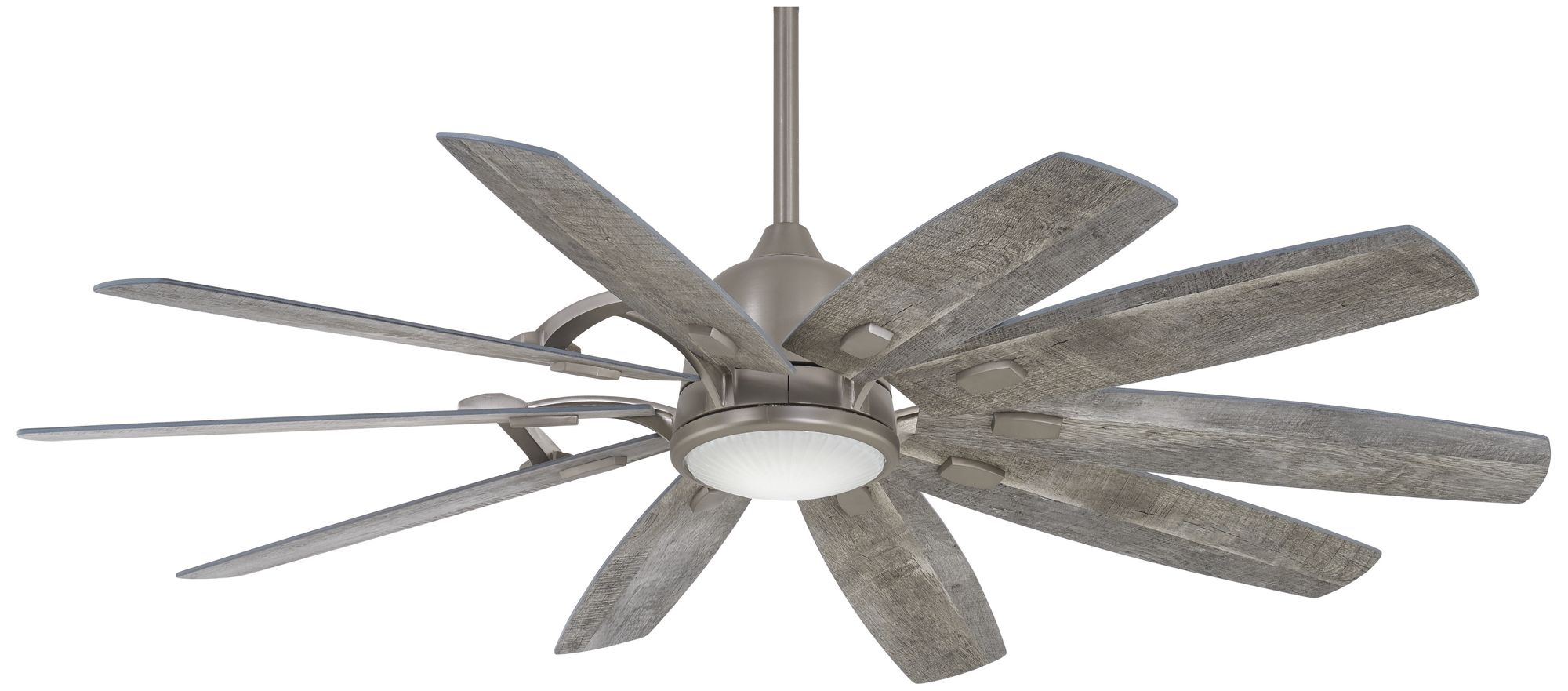 Image 2 Minka Aire Barn 65-inch LED Smart Burnished Nickel Ceiling Fan