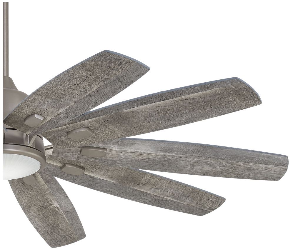 Image 5 Minka Aire Barn 65-inch LED Smart Burnished Nickel Ceiling Fan more views