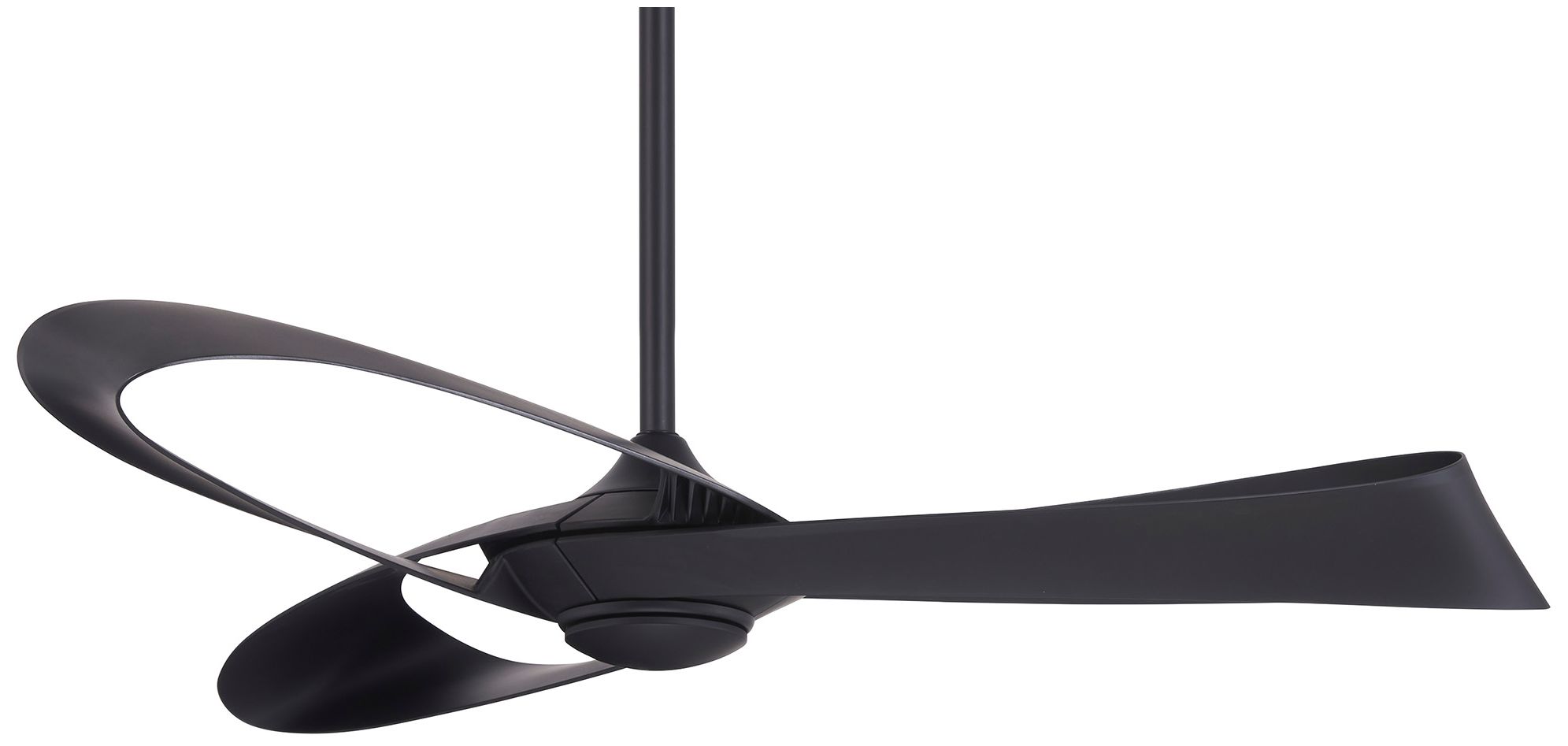 Image 2 Minka-Aire Bowie 52-inch Coal Black Ceiling Fan
