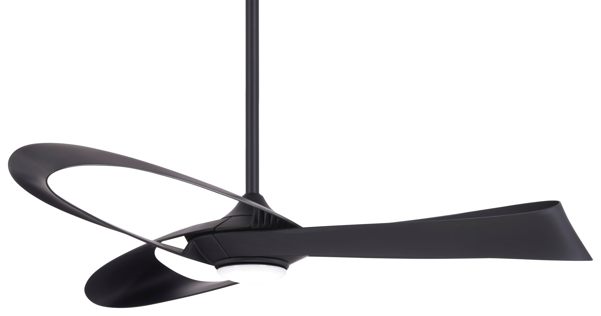 Image 3 Minka-Aire Bowie 52-inch Coal Black Ceiling Fan more views