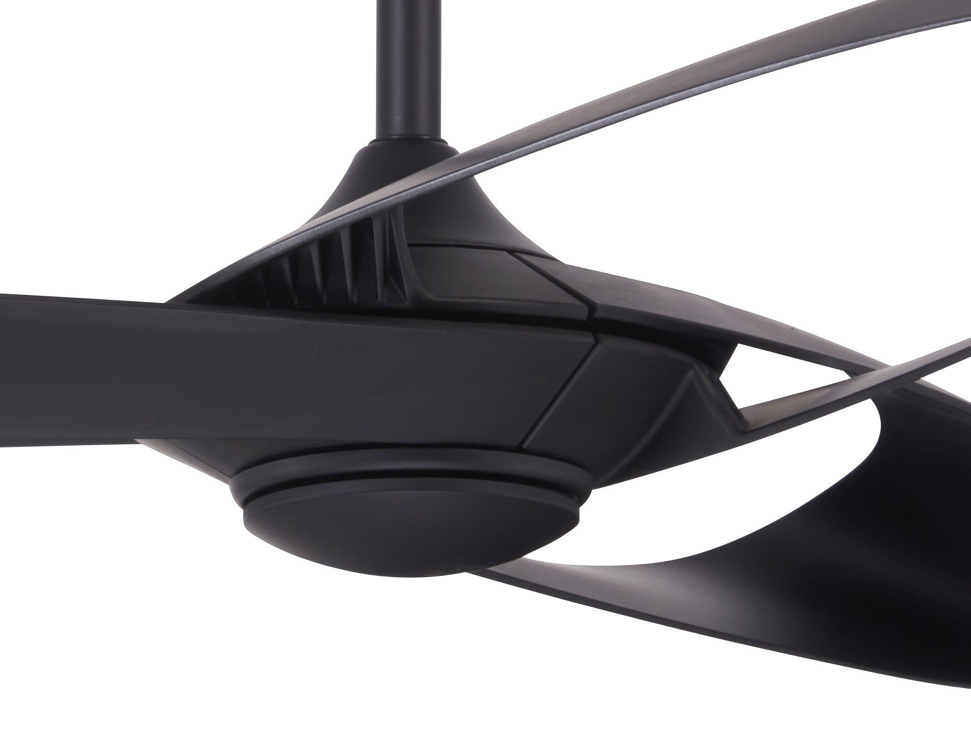 Image 6 Minka-Aire Bowie 52-inch Coal Black Ceiling Fan more views