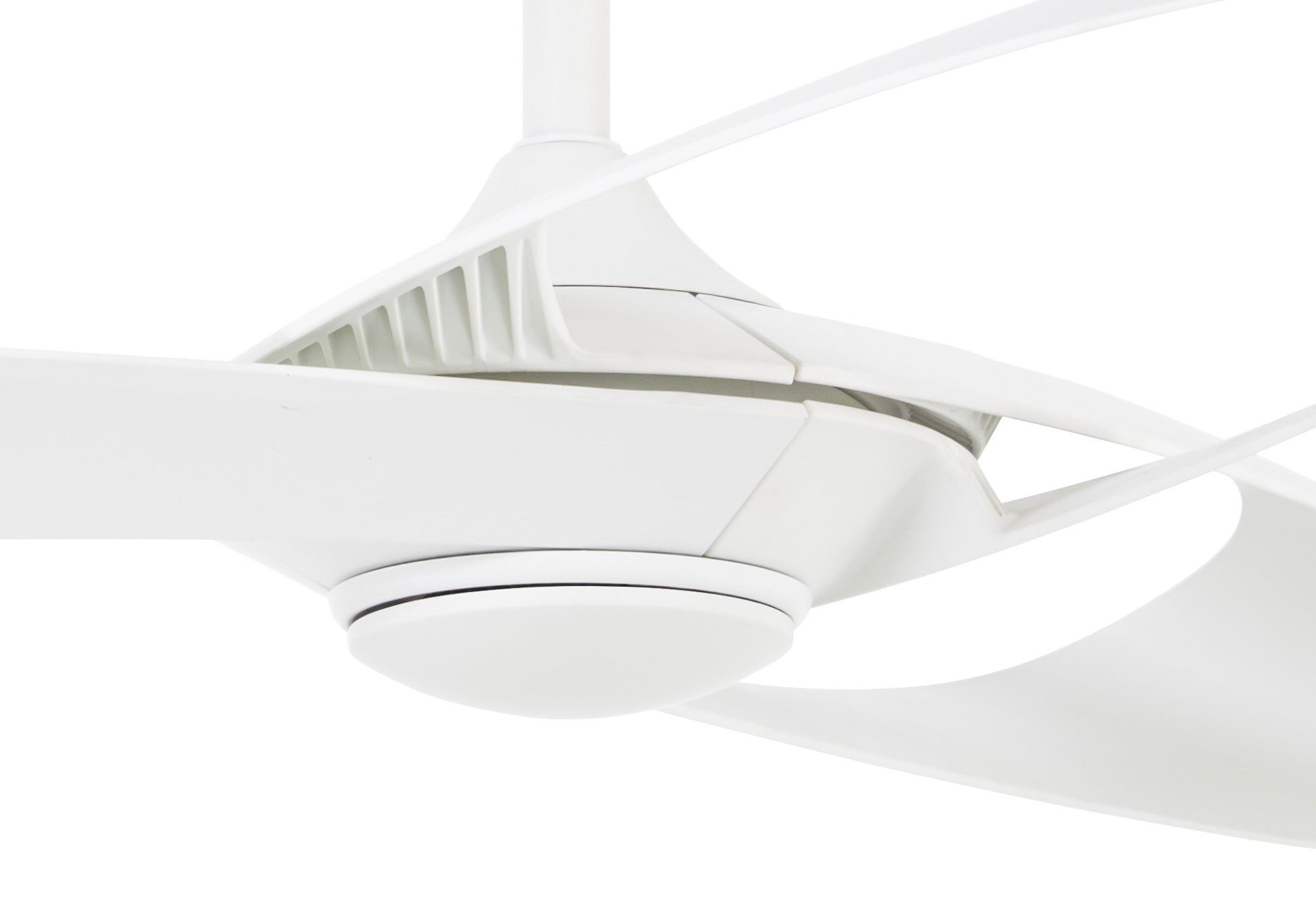 Image 4 Minka-Aire Bowie LED Flat White Ceiling Fan more views