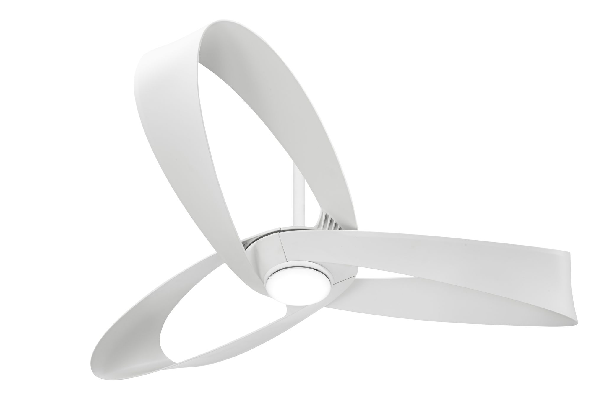 Image 5 Minka-Aire Bowie LED Flat White Ceiling Fan more views