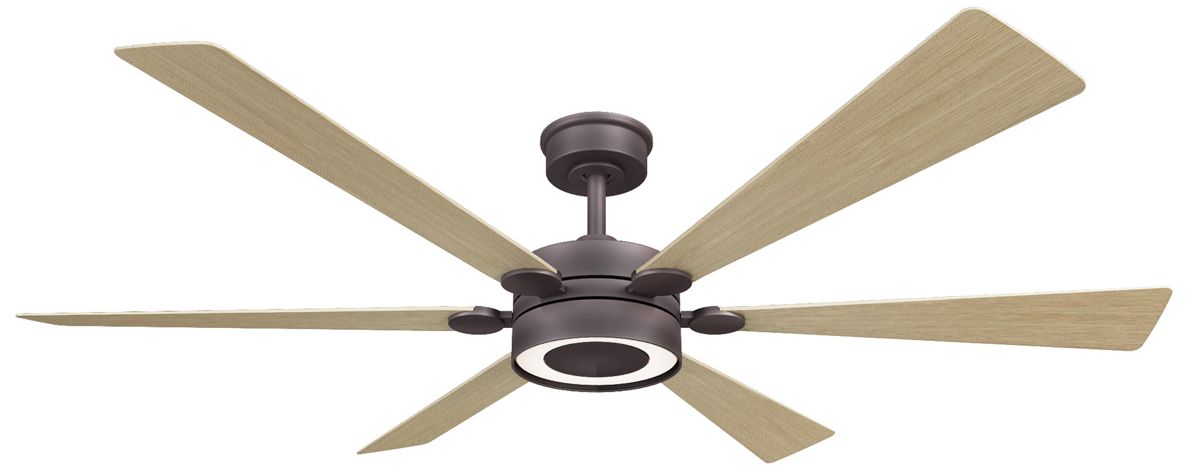 Minka Aire Brenix 60-in CCT LED Dark Bro