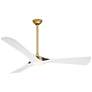 Thumbnail2 of Minka-Aire Bridge 60-in LED Legacy Brass Indoor 3-Blade Smart Ceiling Fan