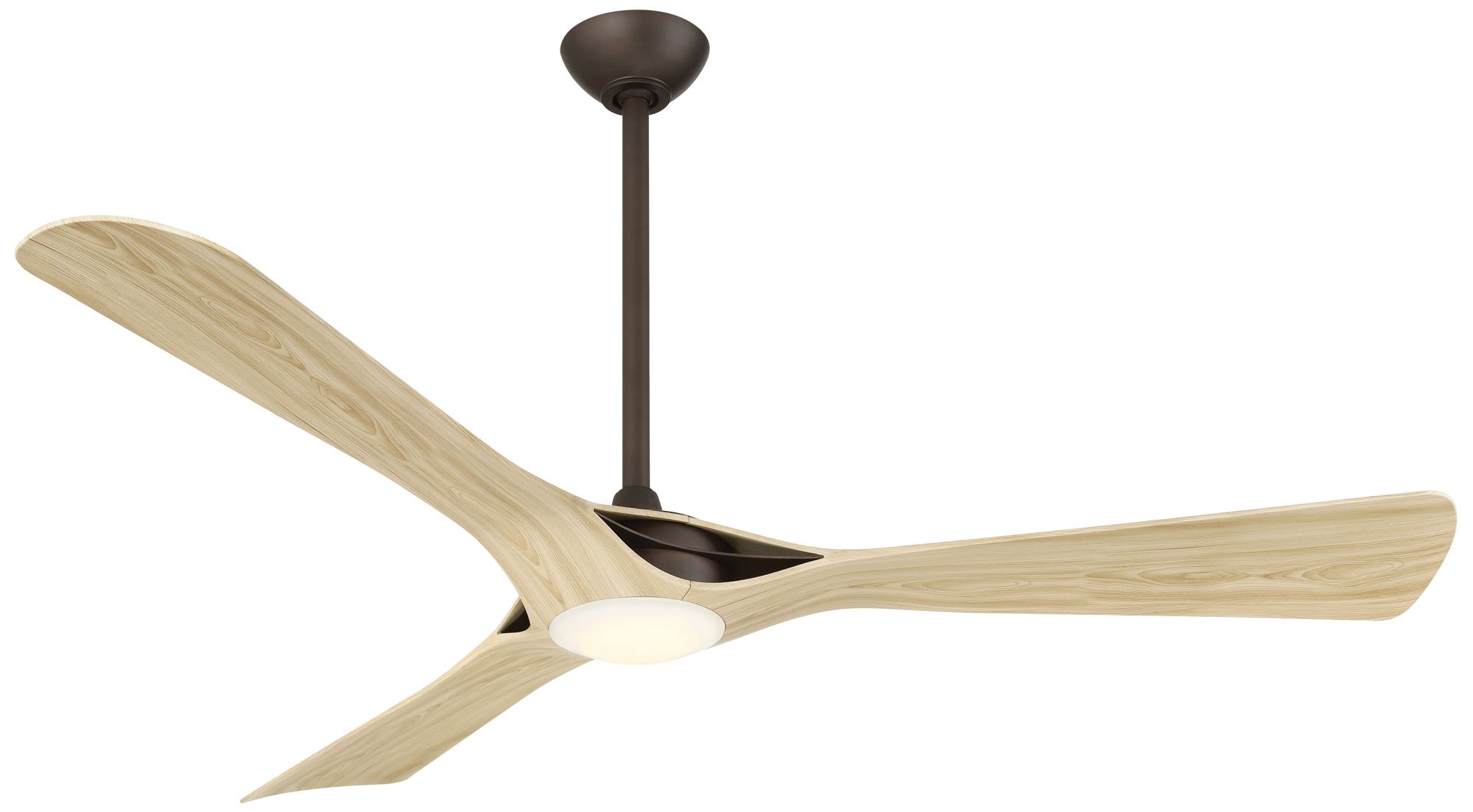 Image 2 Minka-Aire Bridge 60in LED Dark Bronze 3Blade Smart Ceiling Fan with Remote