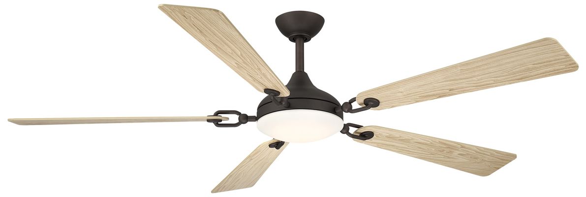 Minka Aire Cadena 65-in CCT LED Dark Bro