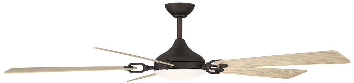 Image 6 Minka Aire Cadena 65-in CCT LED Dark Bro more views