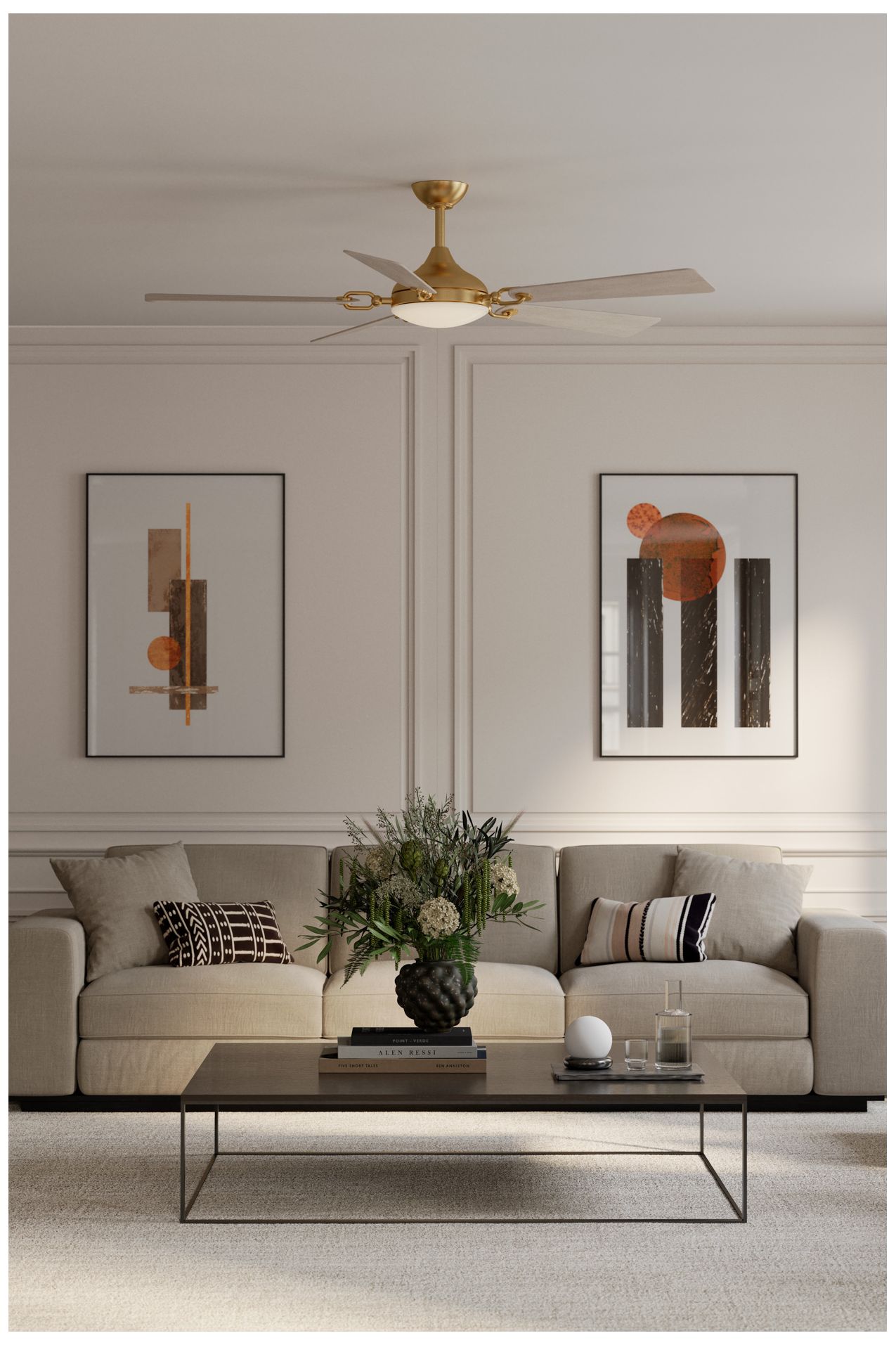 Image 4 Minka Aire Cadena 65-in CCT LED Heritage more views