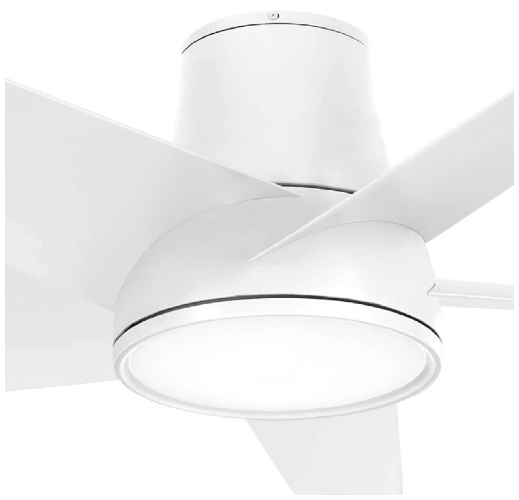 Thumbnail4 of Minka Aire Chubby II 58-inch LED Flat White Outdoor Smart Ceiling Fan more views