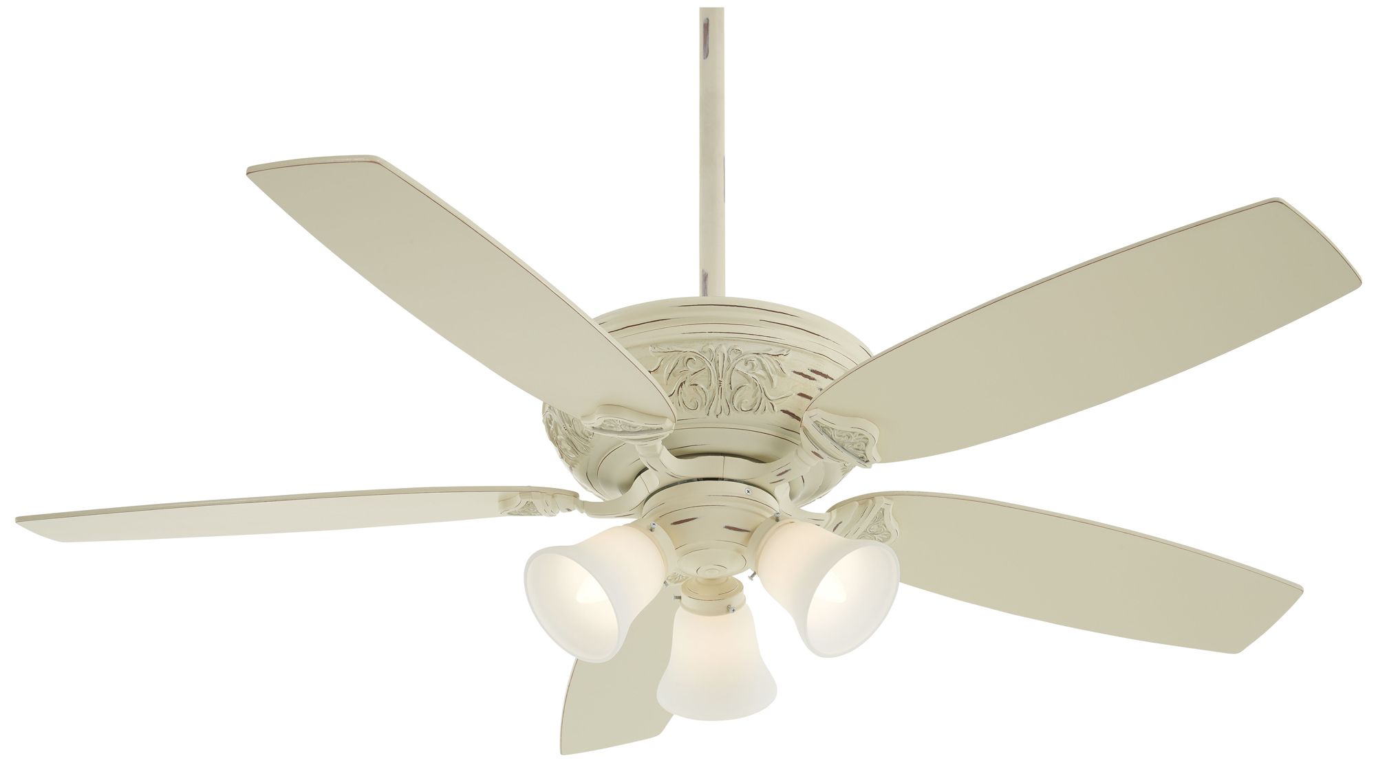 Image 2 Minka Aire Classica 54-inch LED Provencal Blanc Ceiling Fan