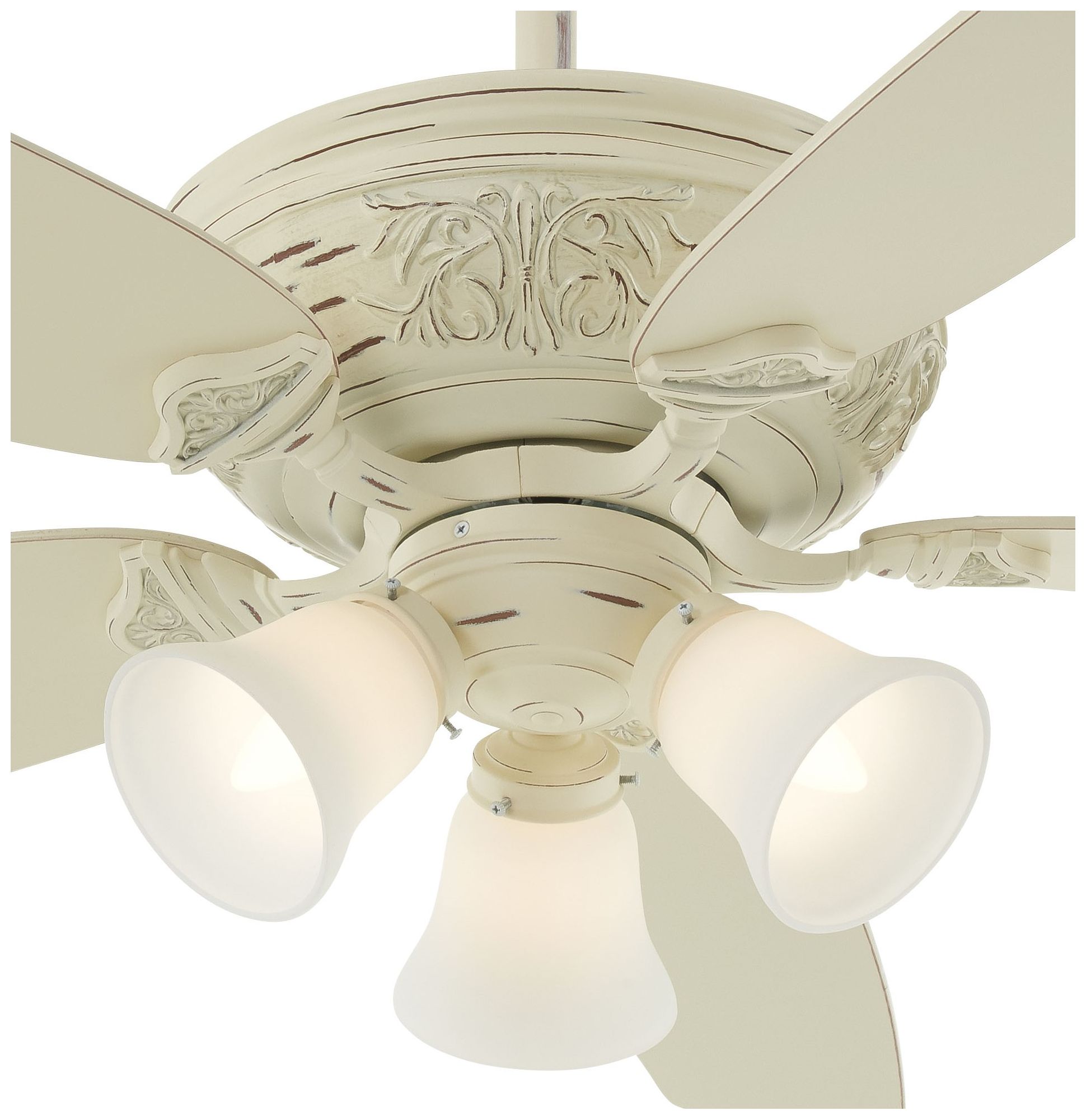 Image 3 Minka Aire Classica 54-inch LED Provencal Blanc Ceiling Fan more views