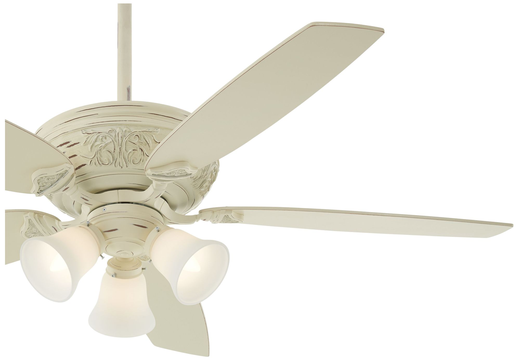 Image 4 Minka Aire Classica 54-inch LED Provencal Blanc Ceiling Fan more views