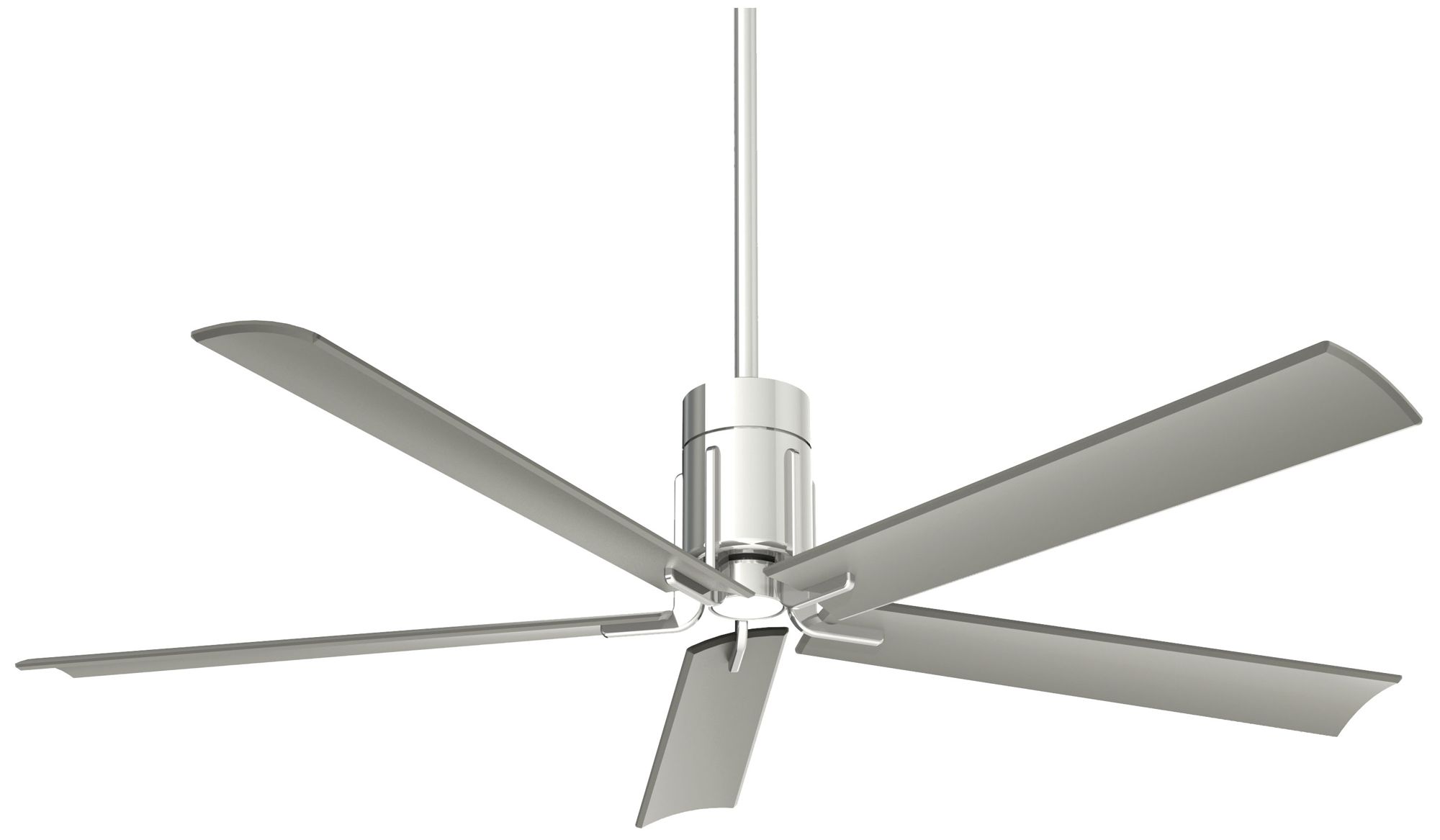 Image 2 Minka Aire Clean 60-inch LED Polished Nickel Ceiling Fan