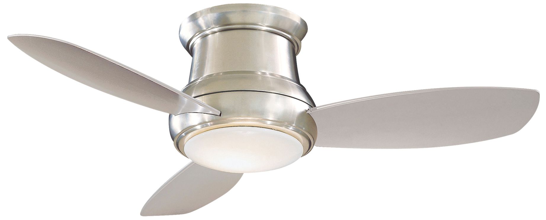 Minka Aire Concept II 44-inch LED Brushed Nickel Flush Mount Ceiling Fan