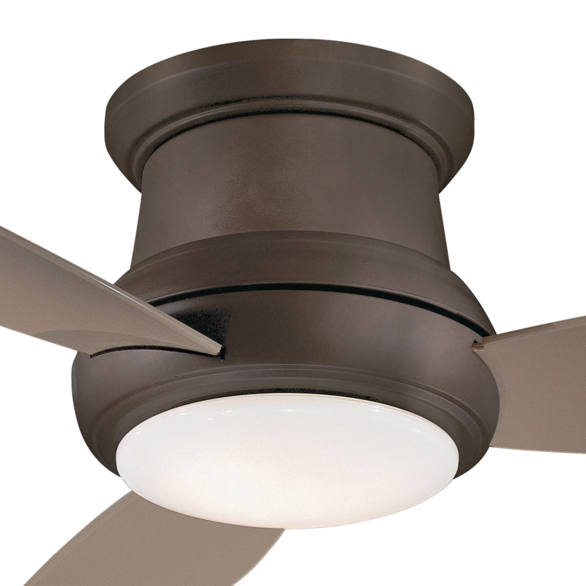 Thumbnail2 of Minka Aire Concept II 52-inch LED Oil Rubbed Bronze Flush Mount Ceiling Fan more views