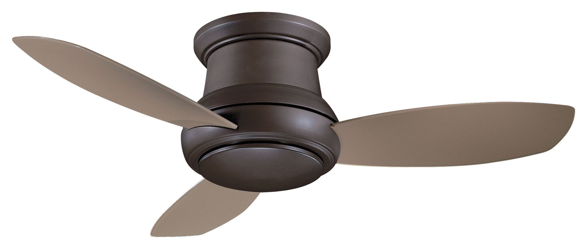 Thumbnail3 of Minka Aire Concept II 52-inch LED Oil Rubbed Bronze Flush Mount Ceiling Fan more views