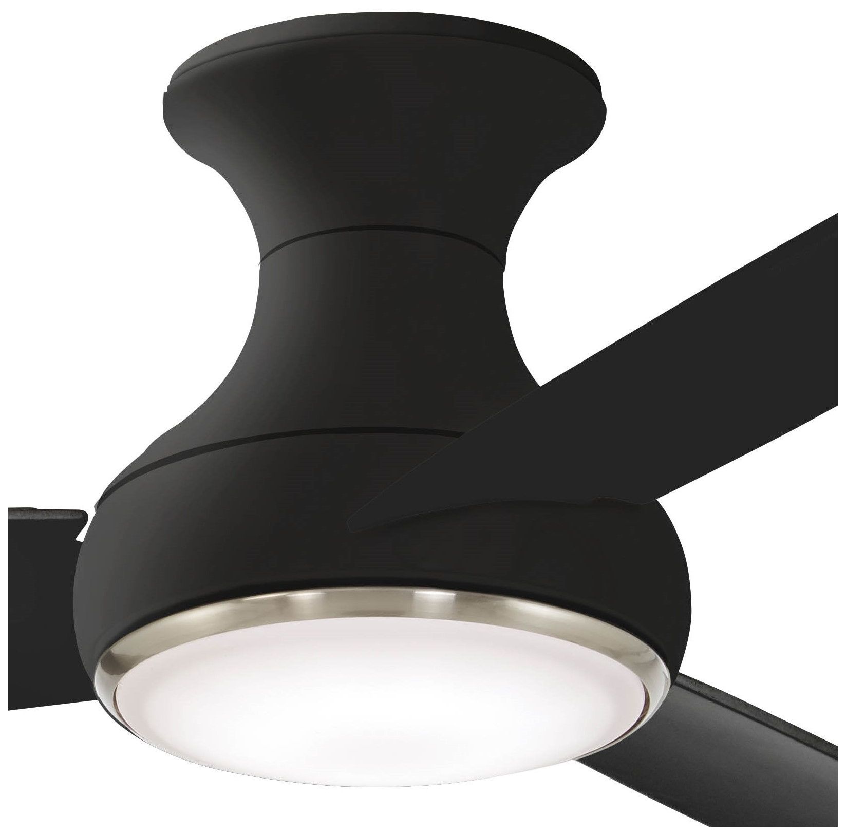 Image 6 Minka Aire Concept III 54-inch LED Coal Black Outdoor Smart Ceiling Fan more views