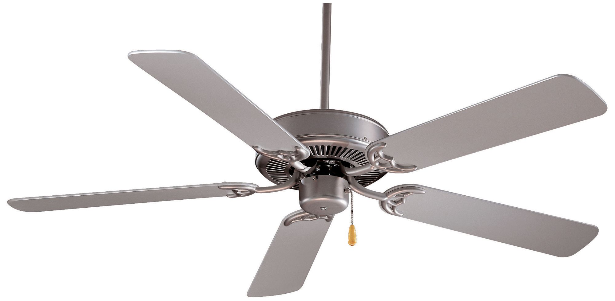 Image 2 Minka Aire Contractor 42-inch Brushed Steel Ceiling Fan