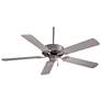 Minka Aire Contractor 42-inch Brushed Steel Ceiling Fan