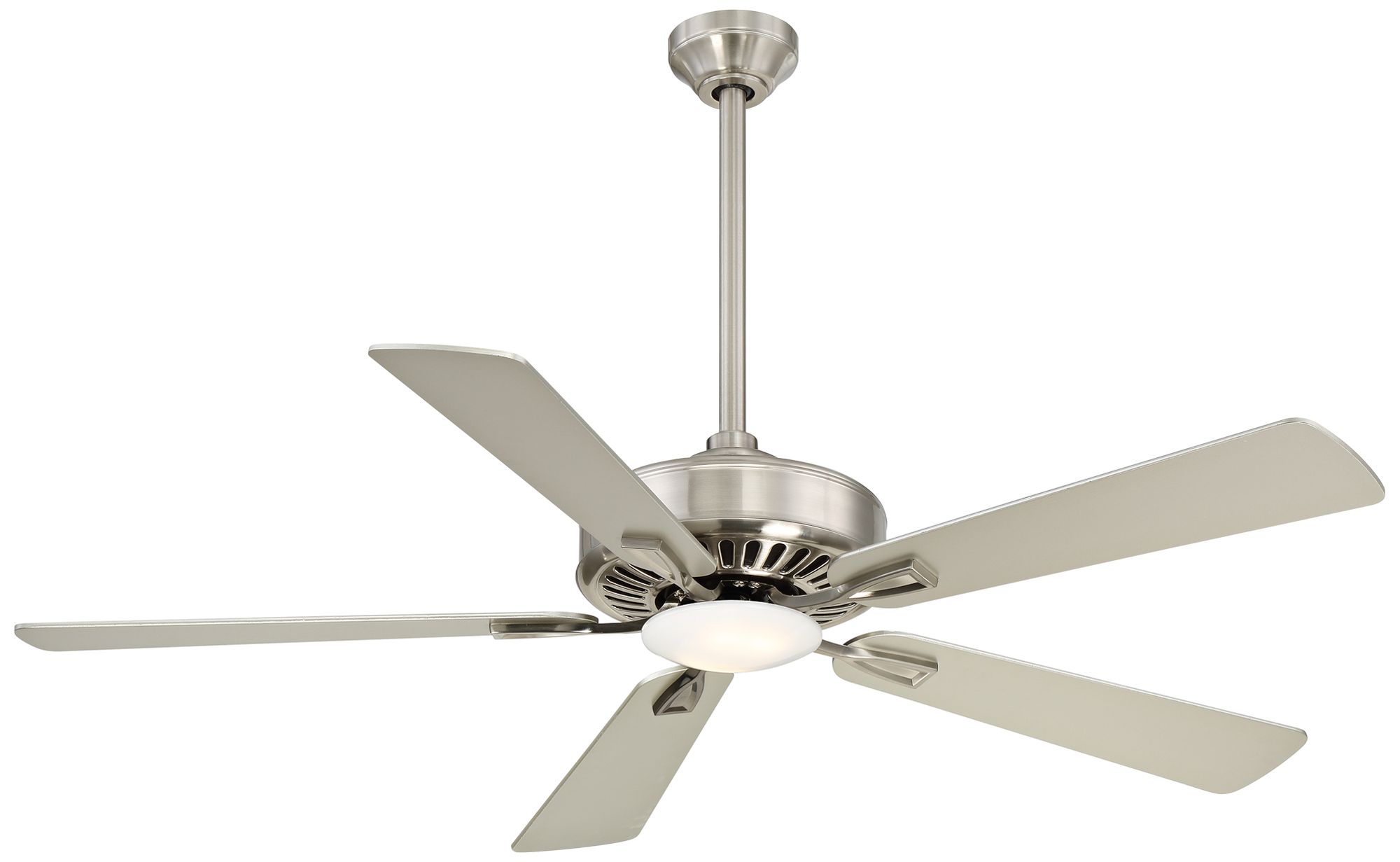 Minka Aire Contractor 52" LED Brushed Nickel Ceiling Fan