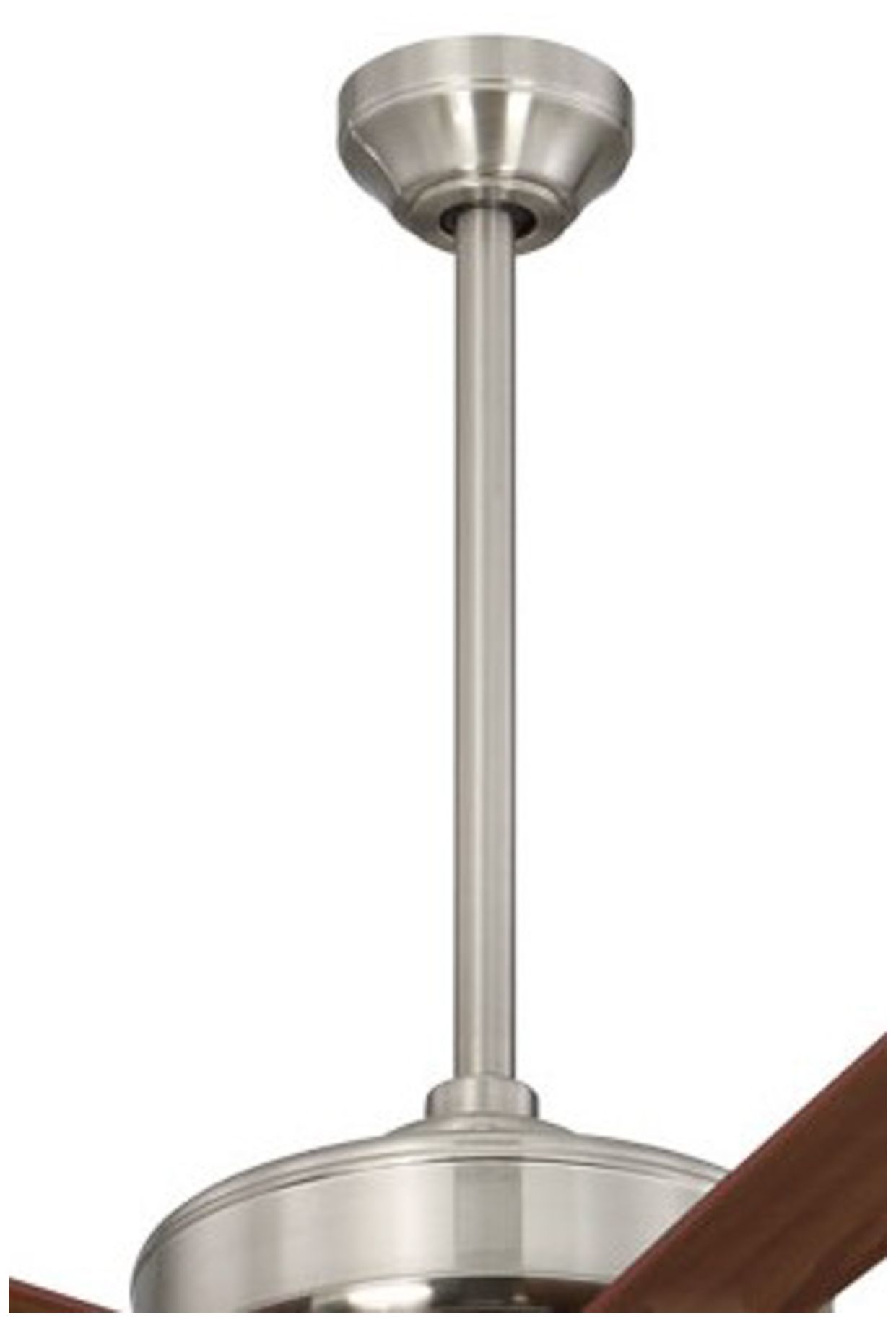 Image 6 Minka Aire Contractor LED 52-inch Nickel and Dark Walnut Ceiling Fan more views