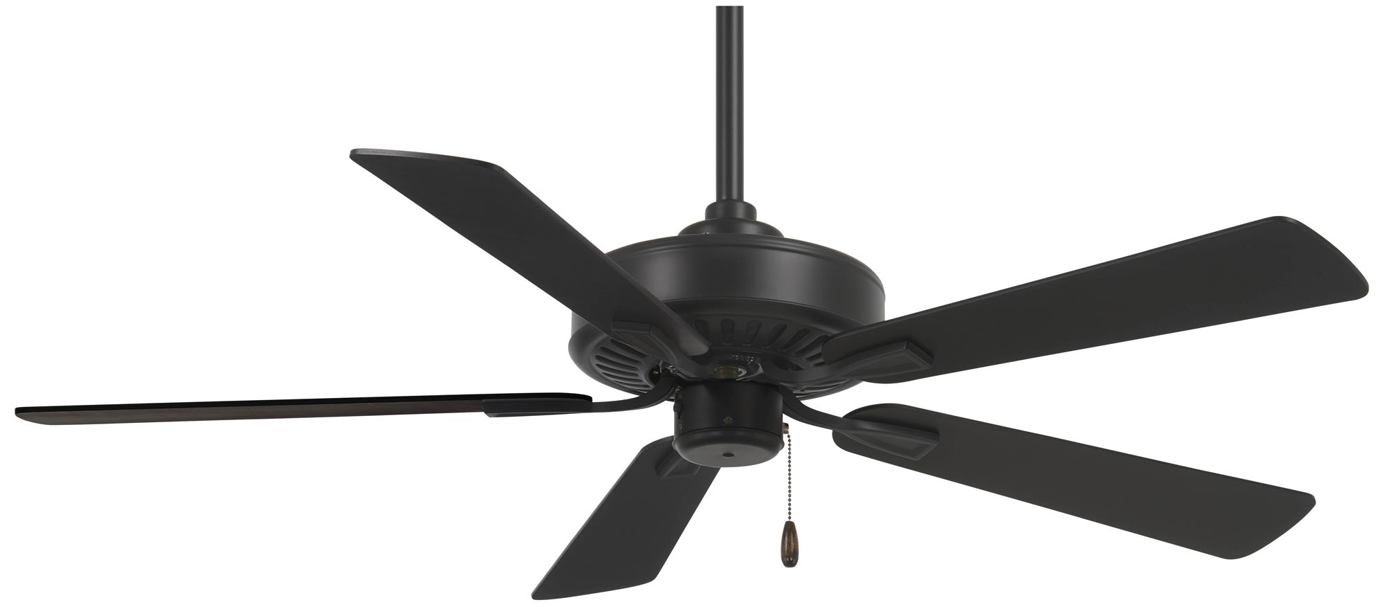 Image 2 Minka Aire Contractor Plus 52-inch Coal Black Ceiling Fan