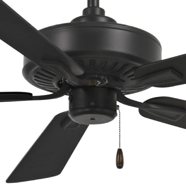 Image 3 Minka Aire Contractor Plus 52-inch Coal Black Ceiling Fan more views