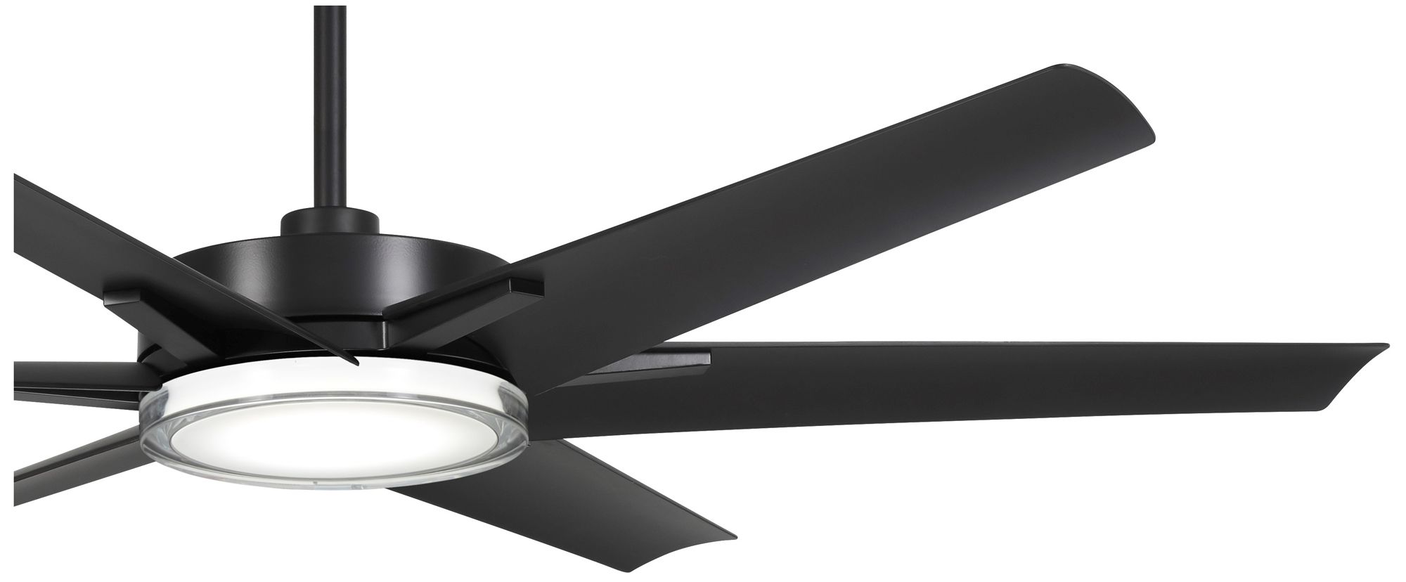 Image 4 Minka-Aire Deco 65-inch CCT LED Coal Black Outdoor Ceiling Fan more views