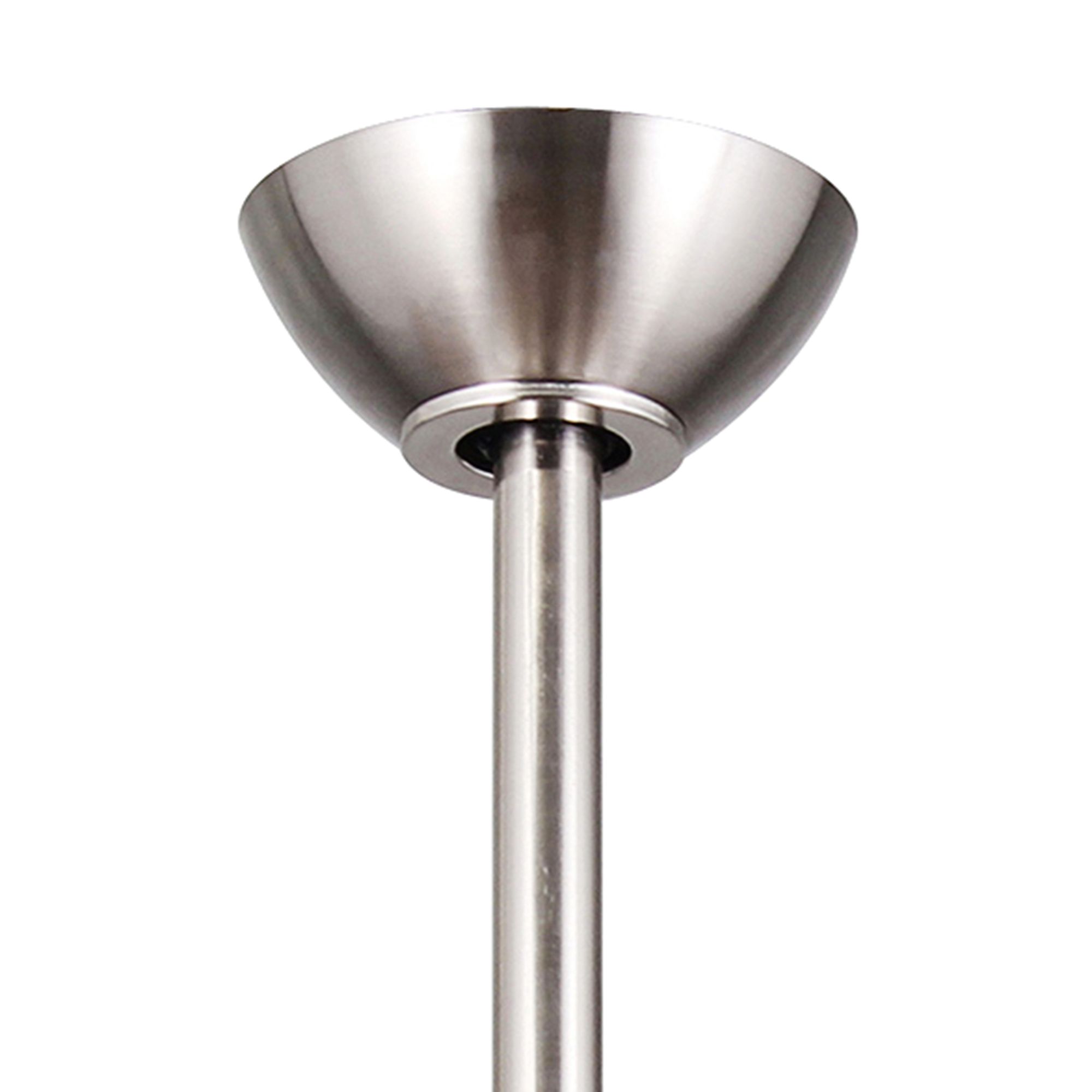 Image 4 Minka Aire Dyno 52-in LED Brushed Nickel Indoor Ceiling Fan with Remote more views