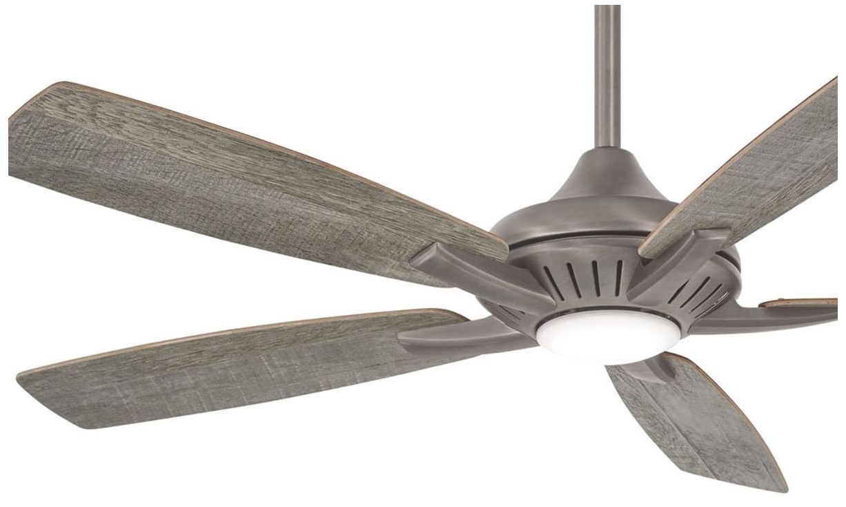 Image 3 Minka Aire Dyno 52-in LED Burnished Nickel Indoor Ceiling Fan with Remote more views