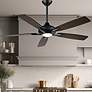 1_Minka-Aire Dyno 52-in LED Coal Black Indoor 5-Blade Ceiling Fan