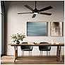 3_Minka-Aire Dyno 52-in LED Coal Black Indoor 5-Blade Ceiling Fan more views