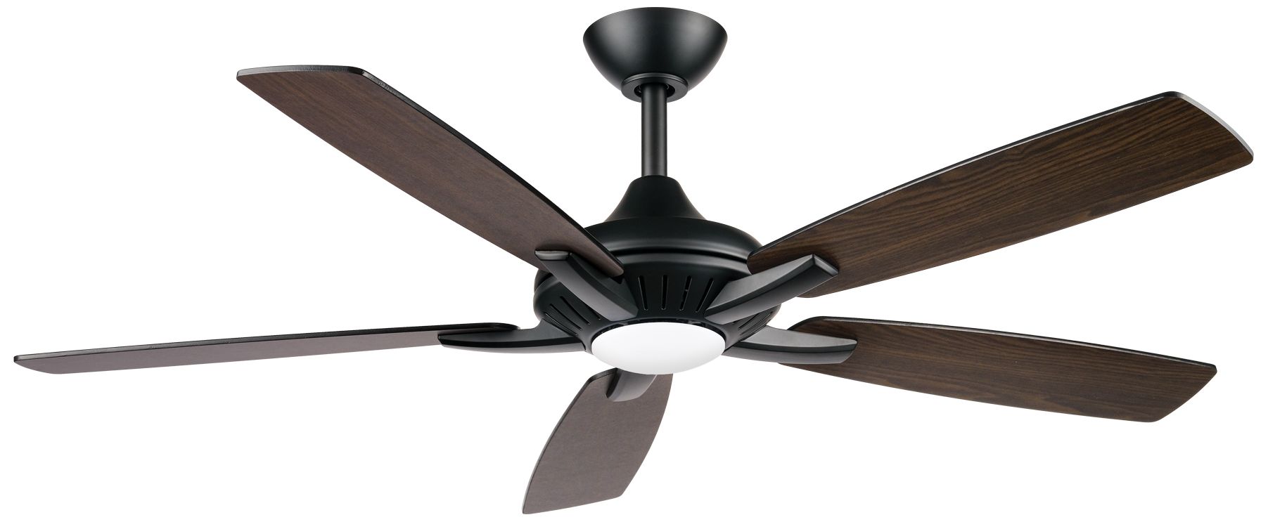 Image 2 Minka-Aire Dyno 52-in LED Coal Black Indoor Ceiling Fan with Remote