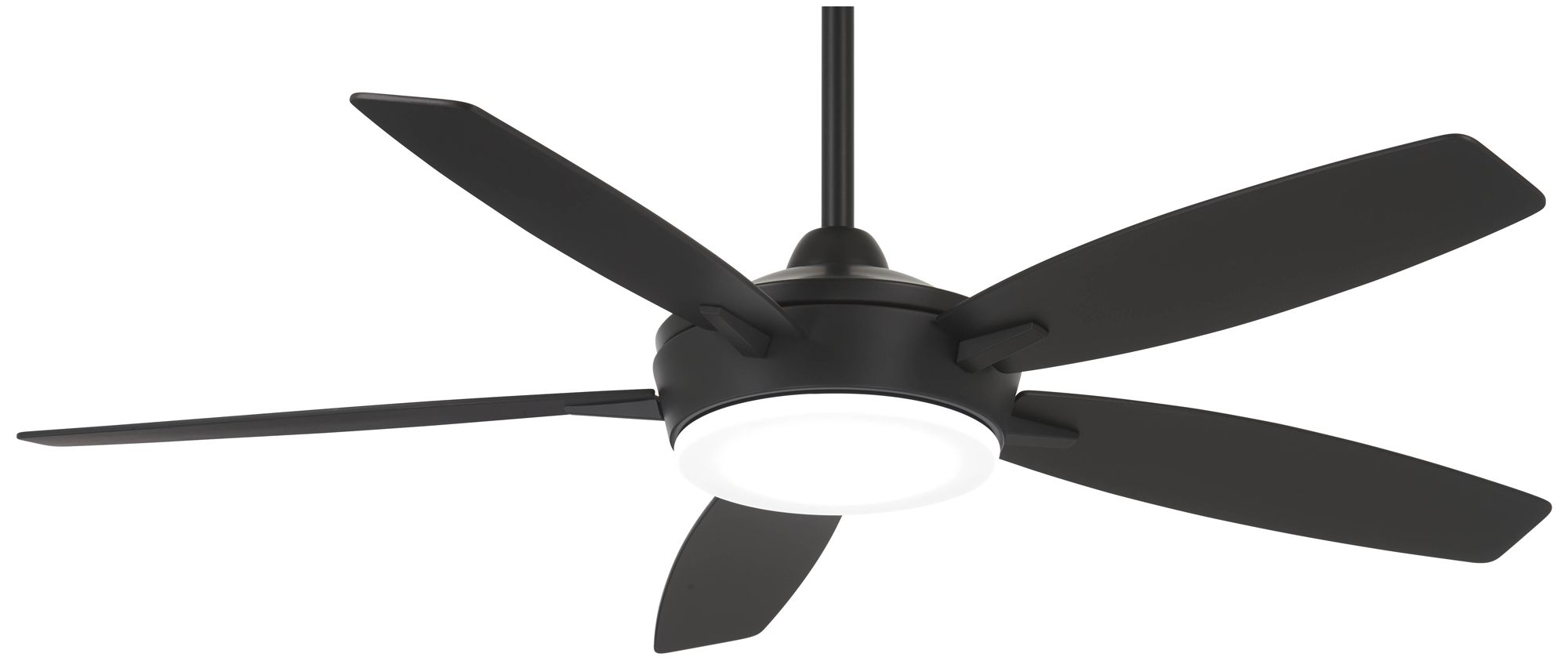 Image 2 Minka Aire Espace 52-inch LED Coal Black Ceiling Fan