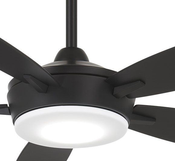 Image 6 Minka Aire Espace 52-inch LED Coal Black Ceiling Fan more views