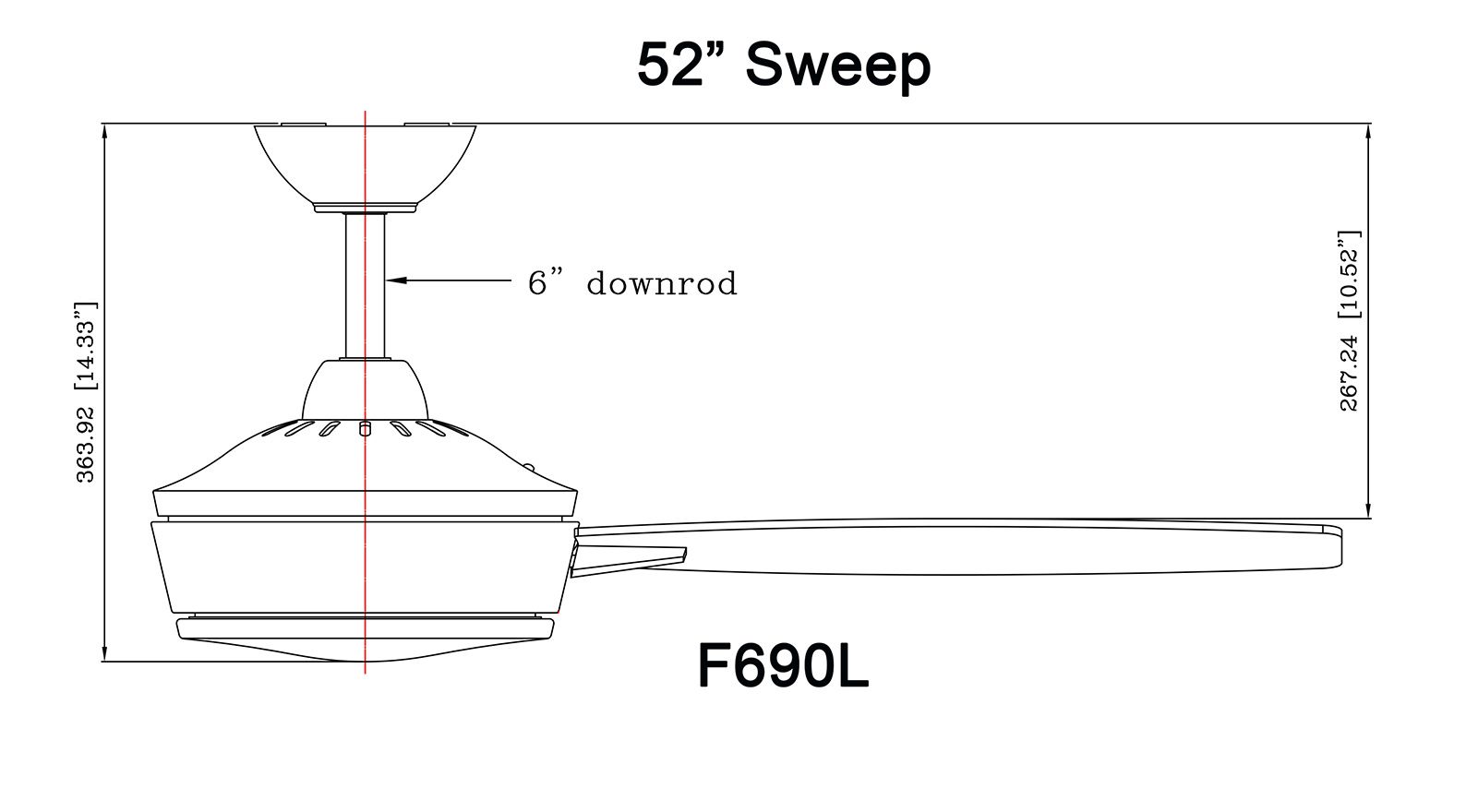 Minka Aire Espace 52-inch LED Coal Black Ceiling Fan