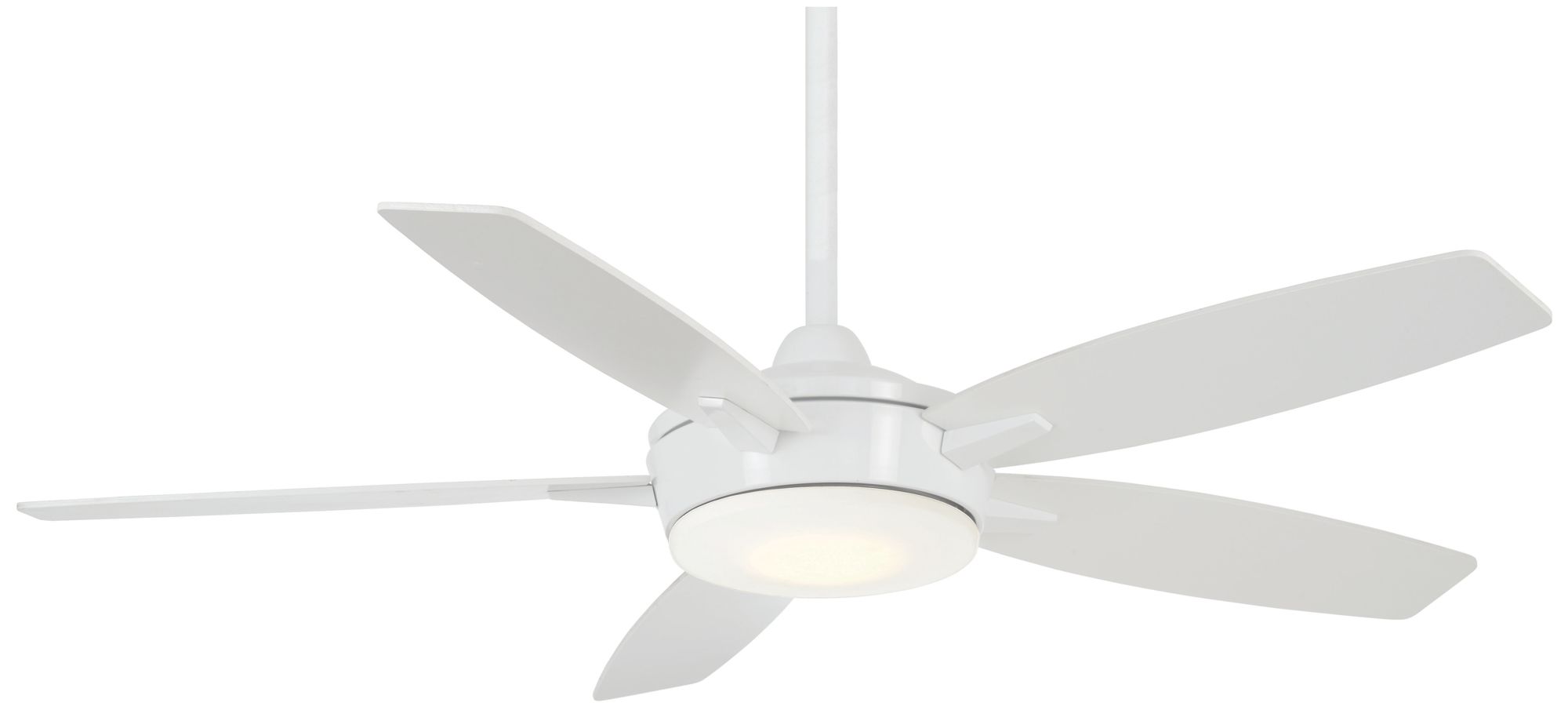 Image 2 Minka Aire Espace 52-inch LED White Outdoor Ceiling Fan