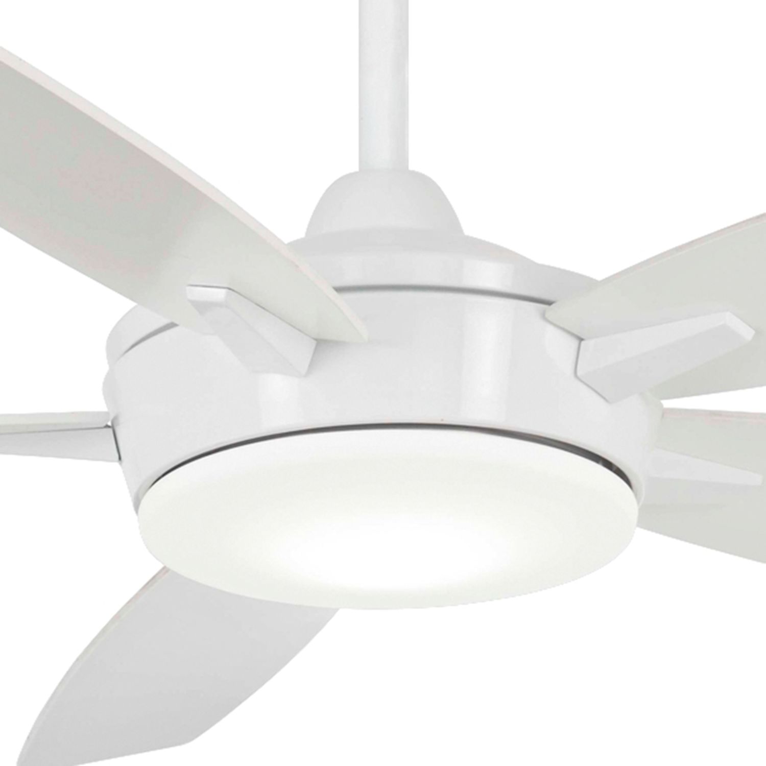 Image 3 Minka Aire Espace 52-inch LED White Outdoor Ceiling Fan more views