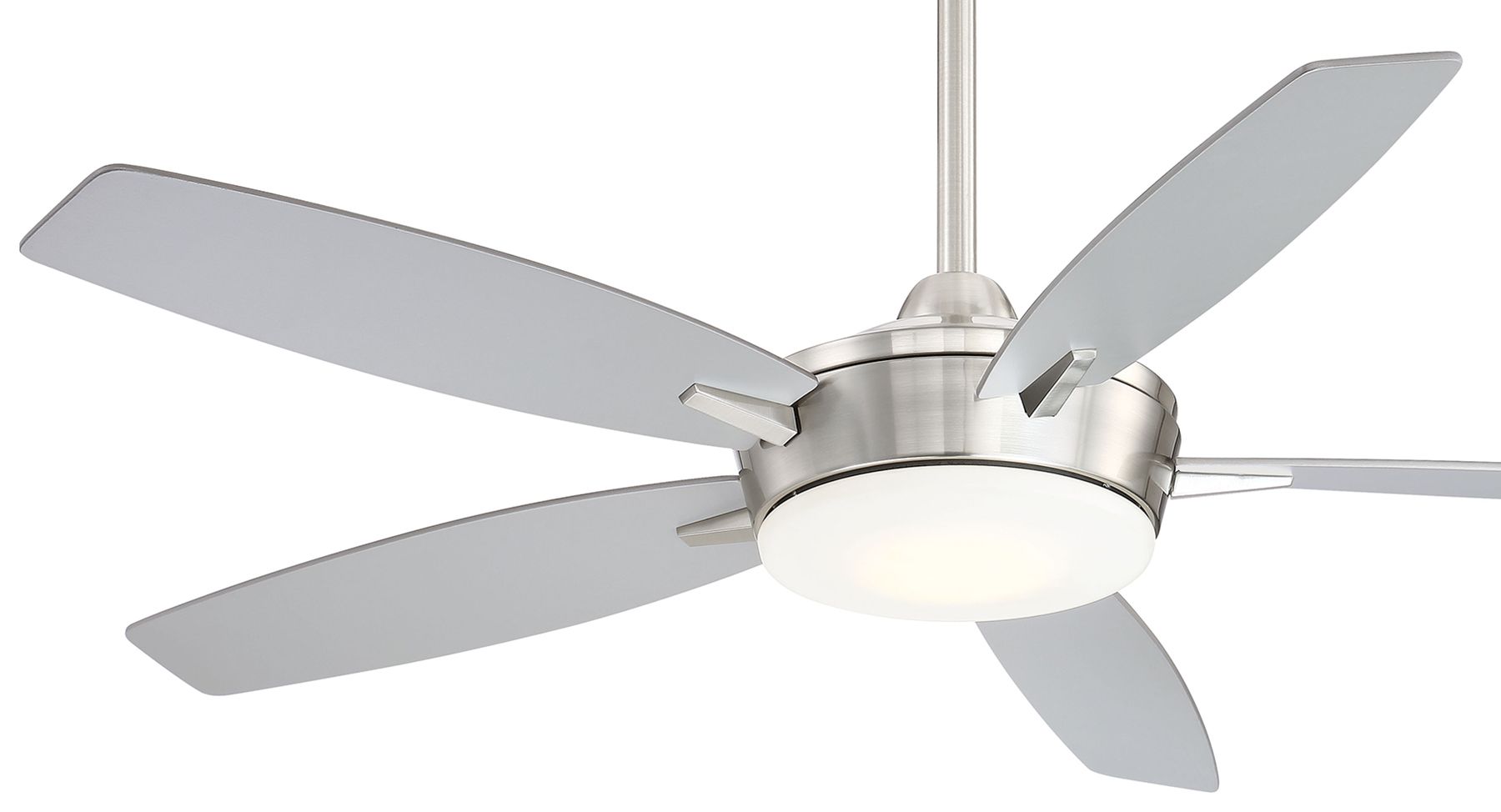 Image 5 Minka Aire Espace 52" LED Brushed Nickel Ceiling Fan more views
