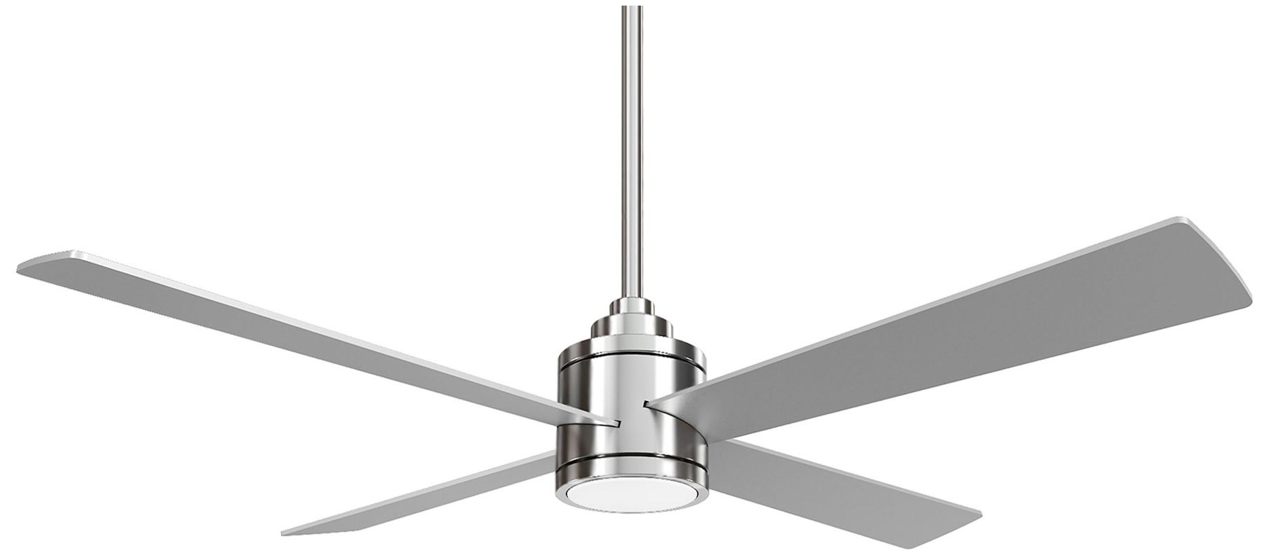 Image 3 Minka Aire Falco 54-inch LED Brushed Nickel and Silver Indoor Ceiling Fan