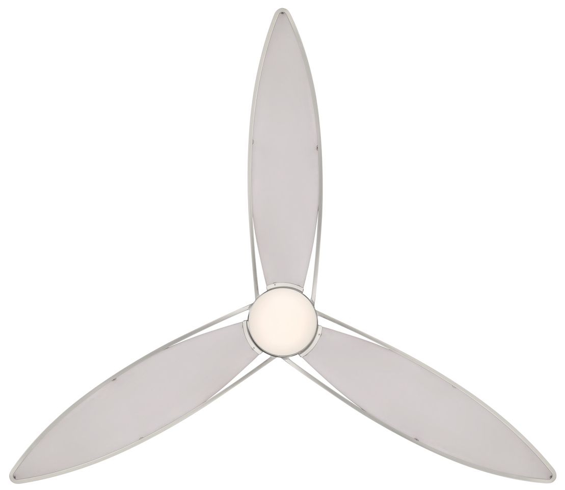Image 3 Minka Aire Fleur 64-in CCT LED Brushed N more views