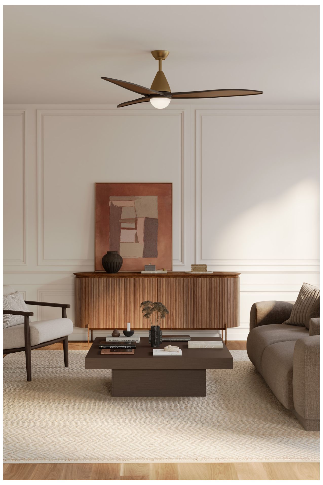 Image 4 Minka Aire Fleur 64-in CCT LED Heritage more views