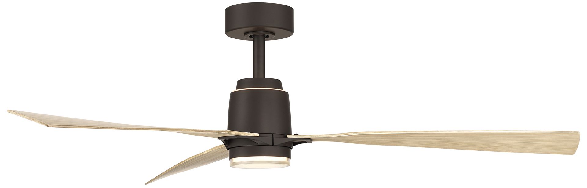 Image 6 Minka Aire Foxden 53-in CCT LED Dark Bro more views