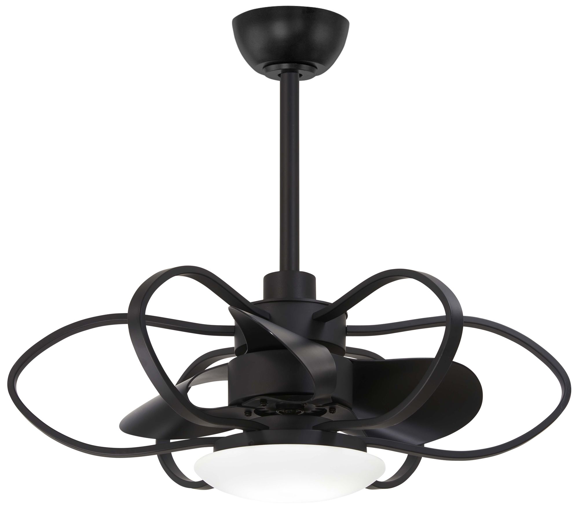 Image 2 Minka Aire Gordon 29-inch LED Coal Aire-Delier