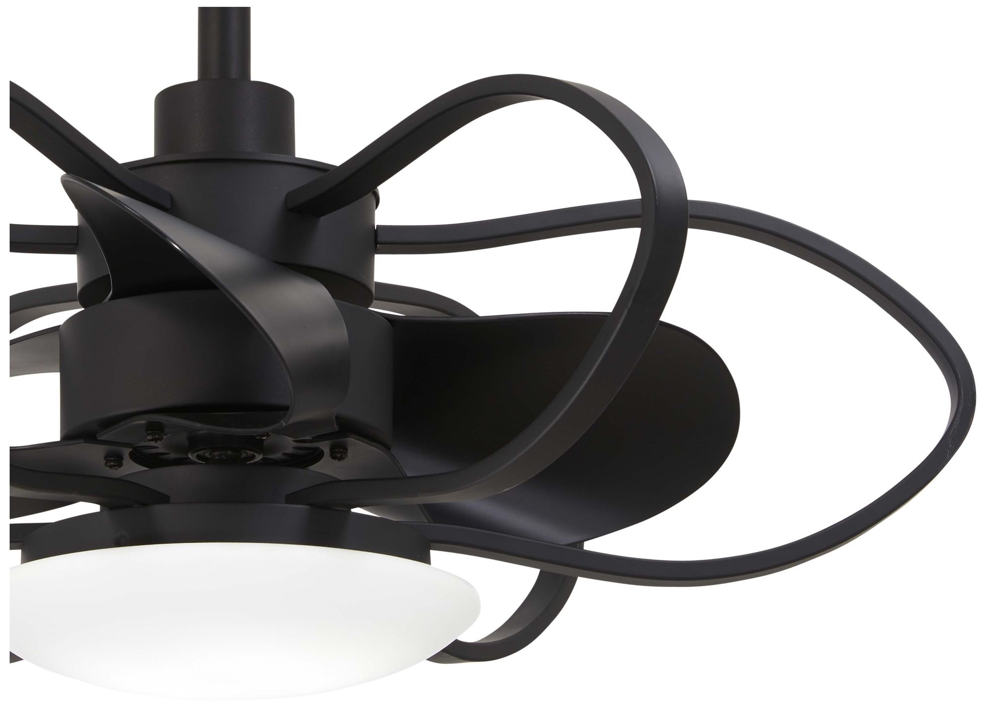 Image 3 Minka Aire Gordon 29-inch LED Coal Aire-Delier more views