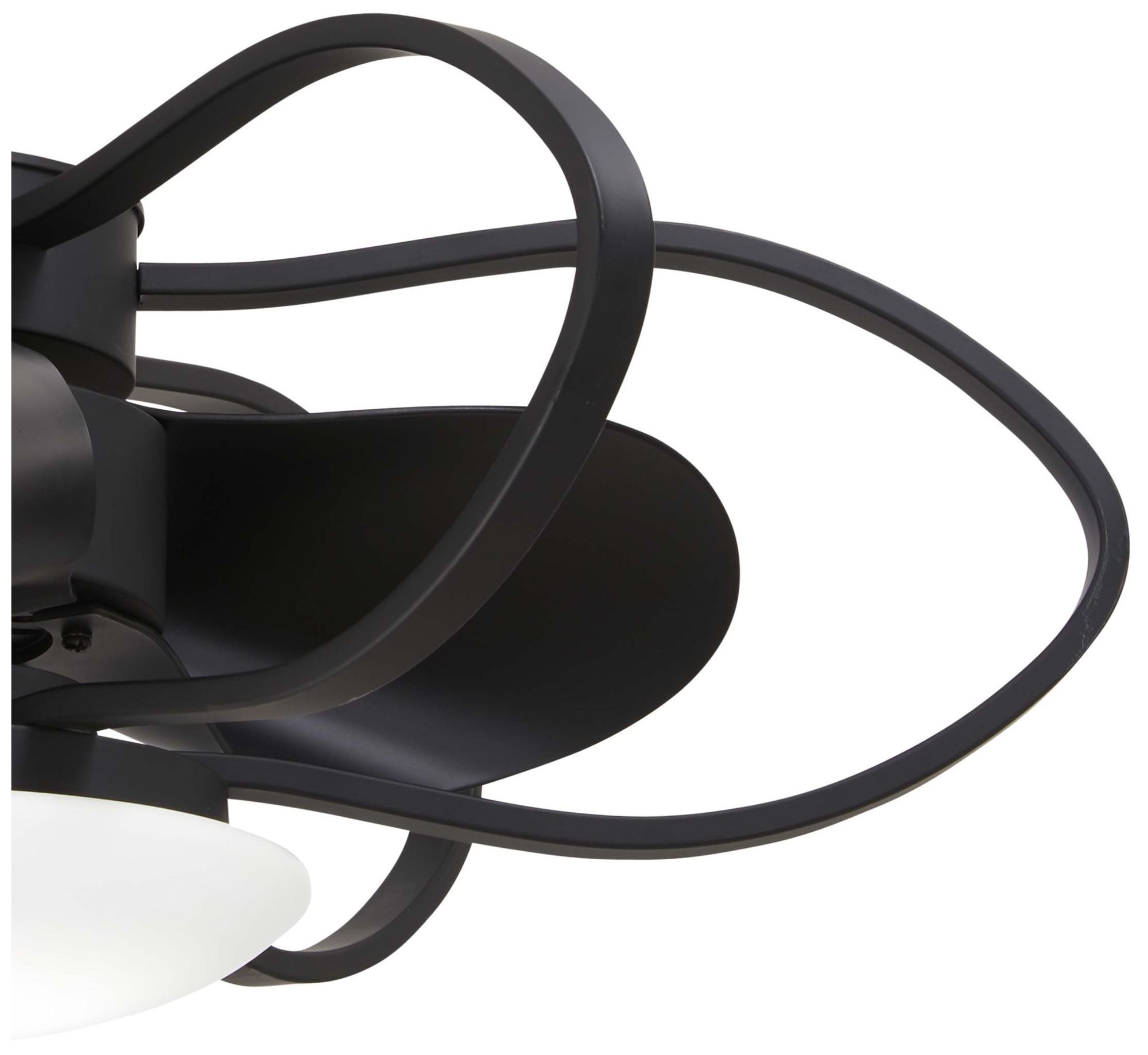 Image 4 Minka Aire Gordon 29-inch LED Coal Aire-Delier more views