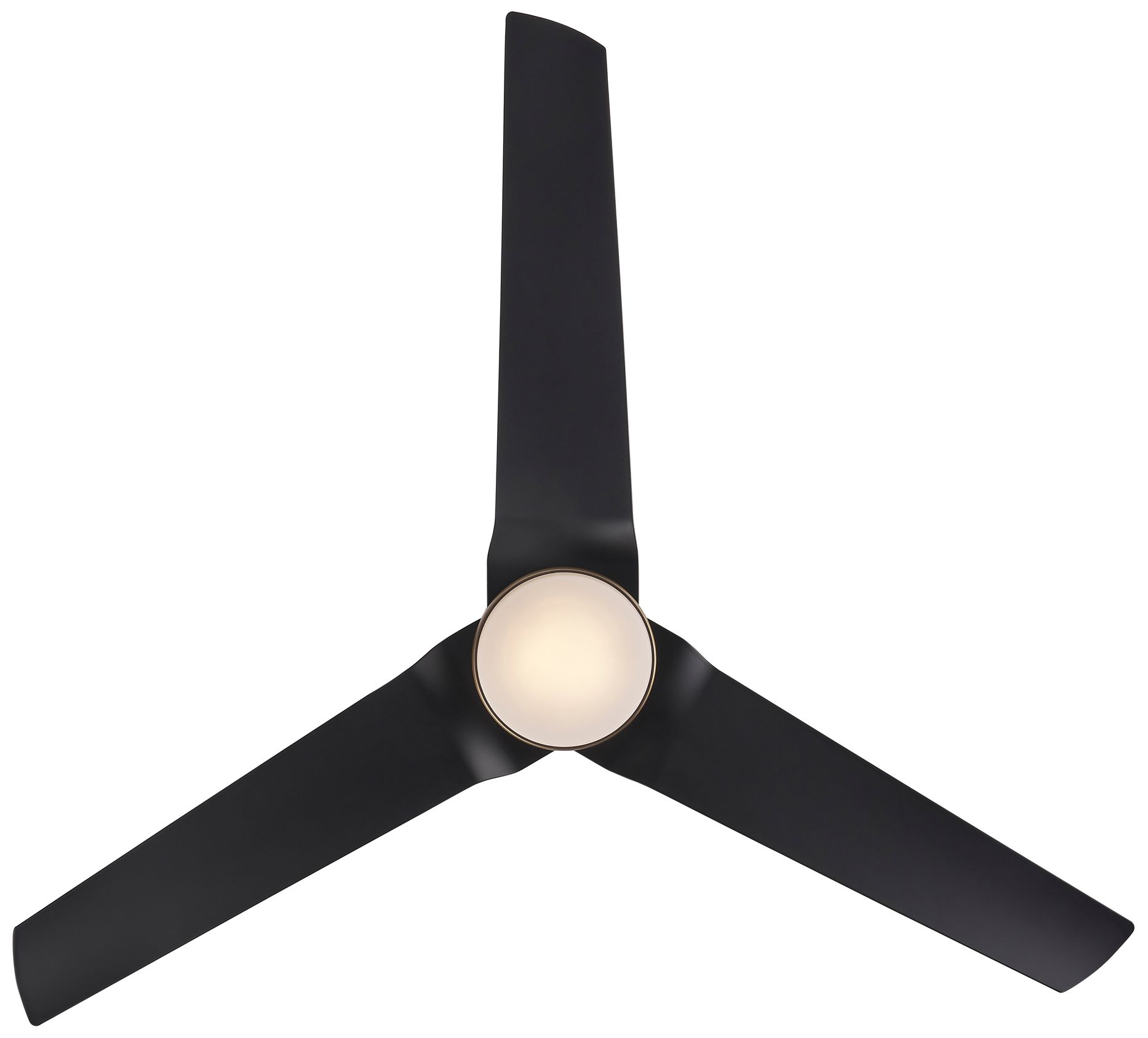 Image 7 Minka-Aire Java 54-in LED Legacy Brass and Black 3-Blades Ceiling Fan more views
