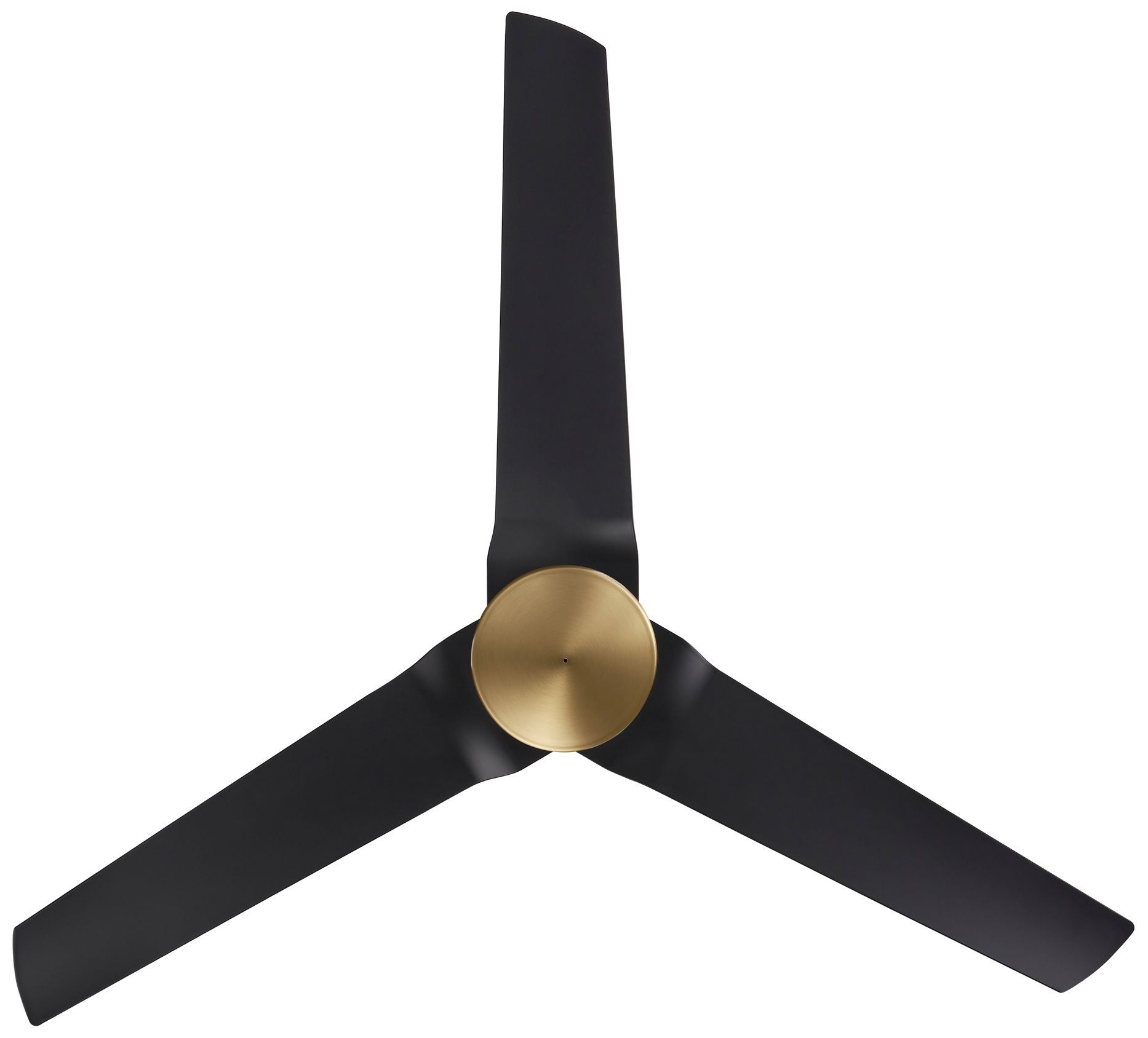 Image 7 Minka-Aire Java 54-in Legacy Brass and Black 3-Blades Ceiling Fan more views